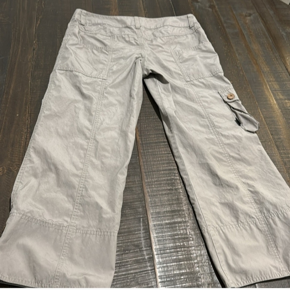 Patagonia Organic Cotton Cargo Pants 8 Light Gray - Picture 4 of 8